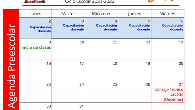Centro Educativo Miguel Lara Vasallo Agenda Preescolar Enero 2023