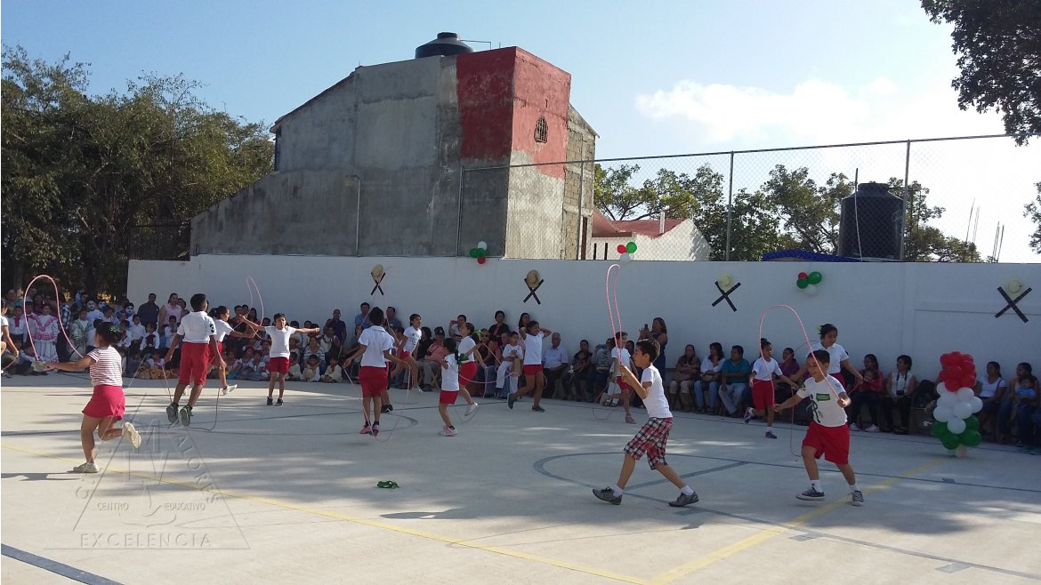 Tabla rítmica, alumnos de 5° grado 