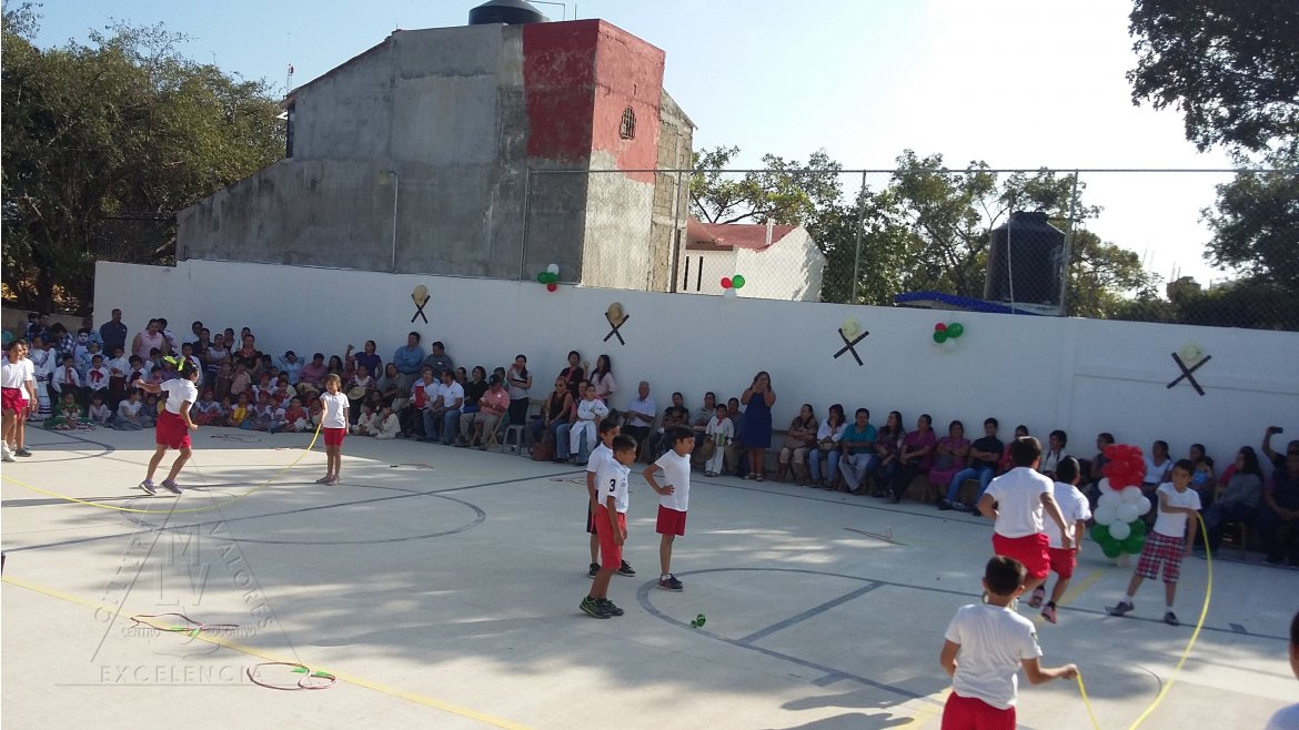 Tabla rítmica, alumnos de 5° grado 