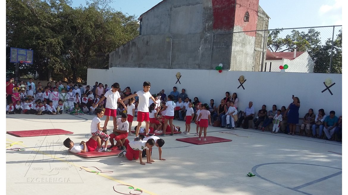 Tabla rítmica, alumnos de 5° grado 