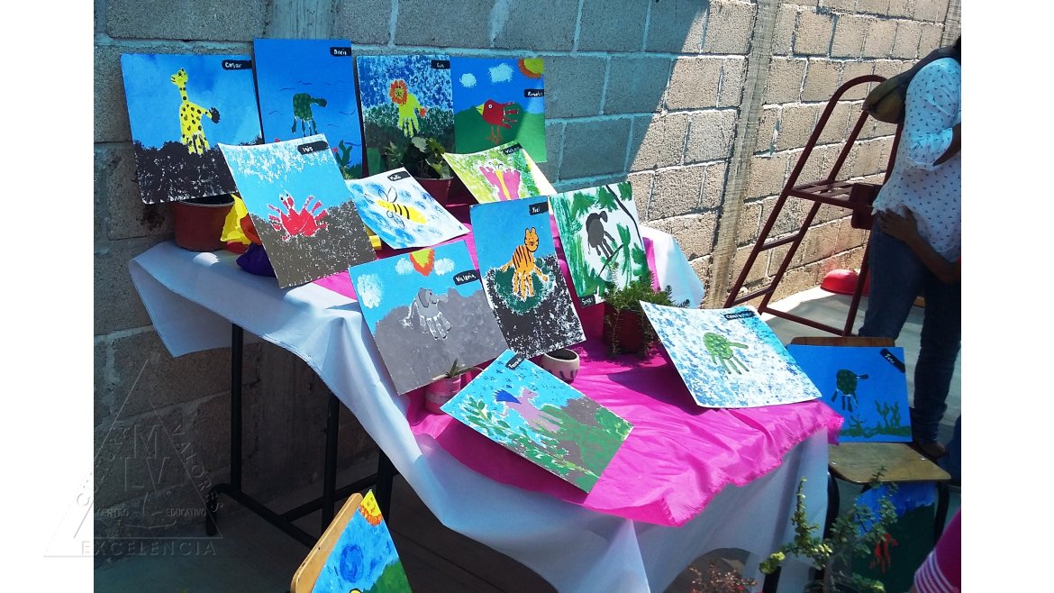 Exposición de trabajos 1° y 2°