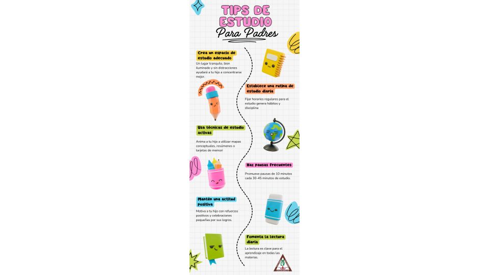 Tips de Estudio Para Padres Centro Educativo Miguel Lara Vasallo
