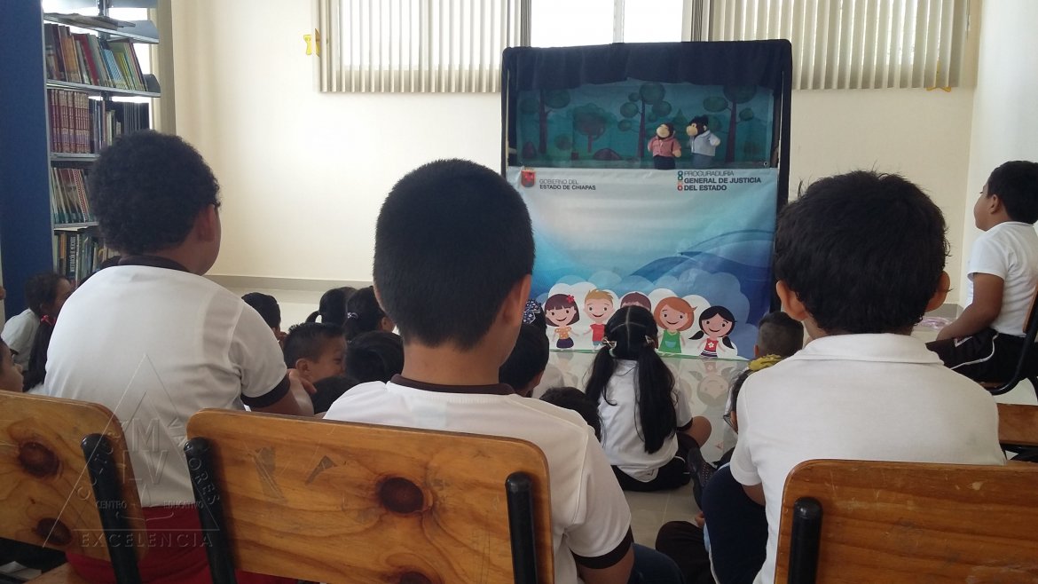 Alumnos de 3° y 4°